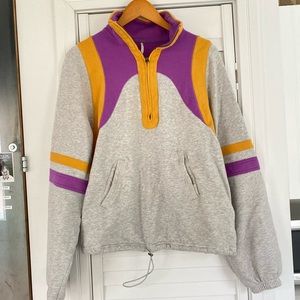 Free People Quarter zip Sweatshirt